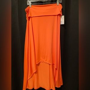 XL Coral OLIVIA LuLaRoe Skirt